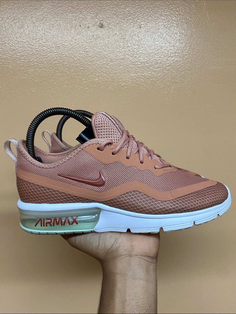 Nike Air Max Sequent 4.5 “Rose Gold” Women’s Running Sneakers Size 6.5